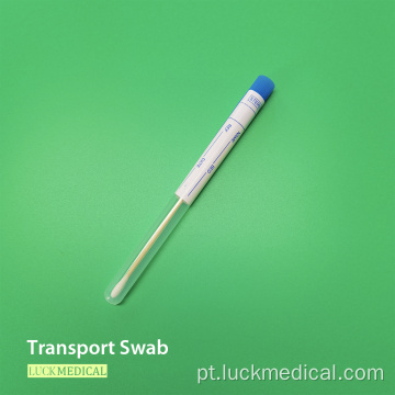 Swab de amostragem de transporte no tubo